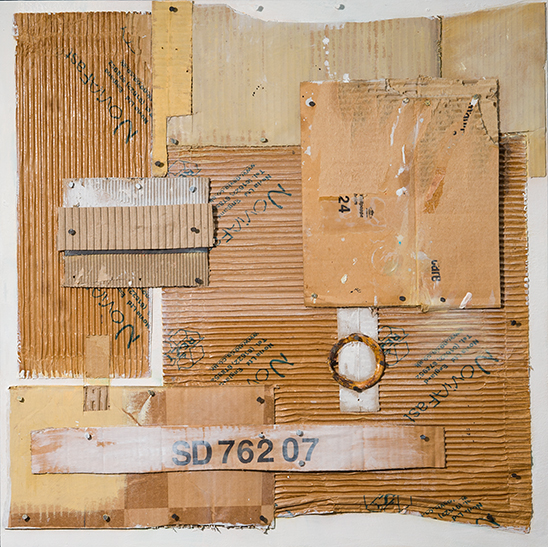 cardboard paintings 201314 mark halliley art